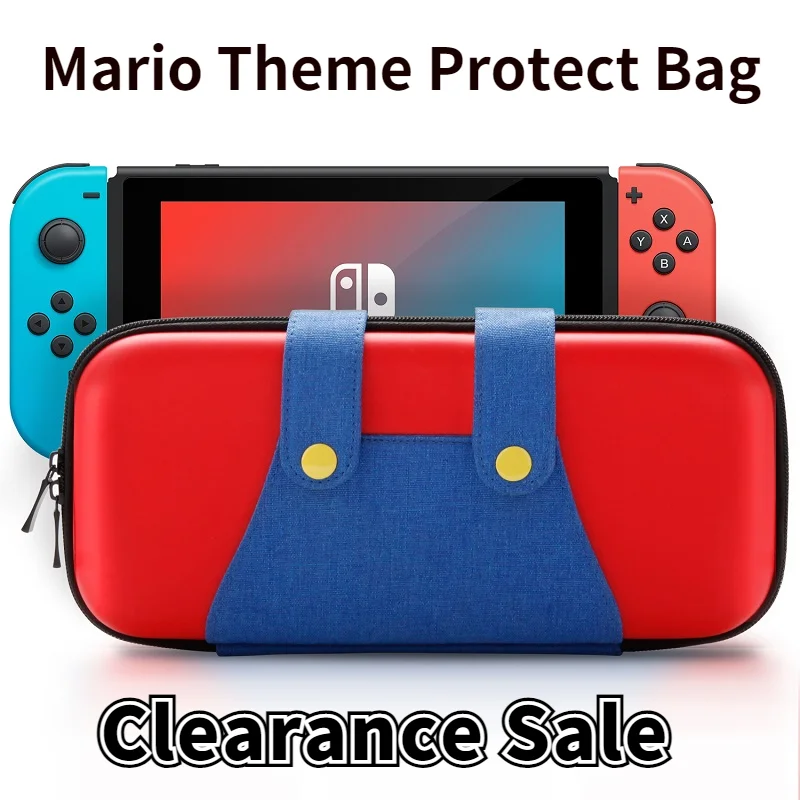 Чехол для переноски NS Ninetendo с консолью Marios защитная переносная сумка хранения в