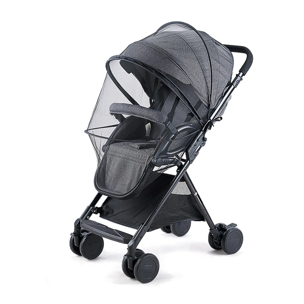 Универсальный Багги москитные Детские защитная сетка для коляски с 3D Поддержка и