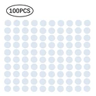 100 шт., белые карты NFC 215 Ntag215, круглые перезаписываемые карты NFC для мобильных телефонов с поддержкой NFC, совместимы с TagMo