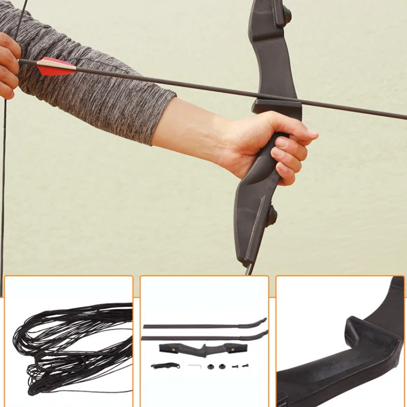 

20-30-40lbs Optional Hunter Recurve Bow Bow And Arrow Double Arrow Recurve Bow Suit For Shooting Left And Right Hand