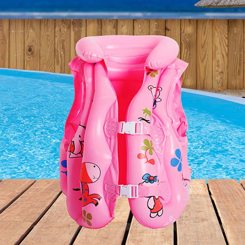 Надувной спасательный жилет из ПВХ для детей обучающее и практичное кольцо