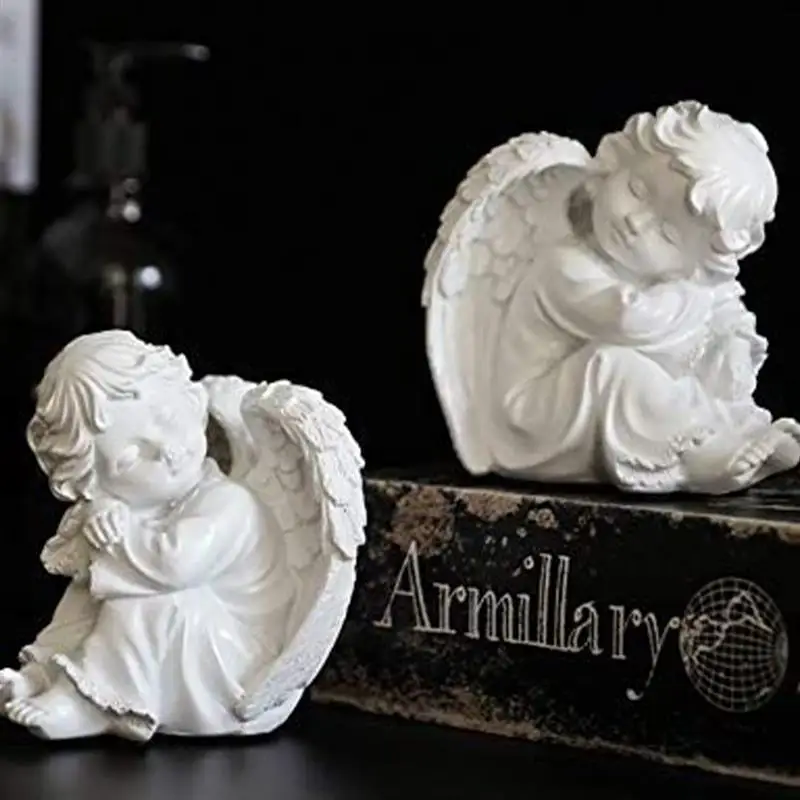 Статуя маленького ангела домашнее настольное украшение для детской комнаты из