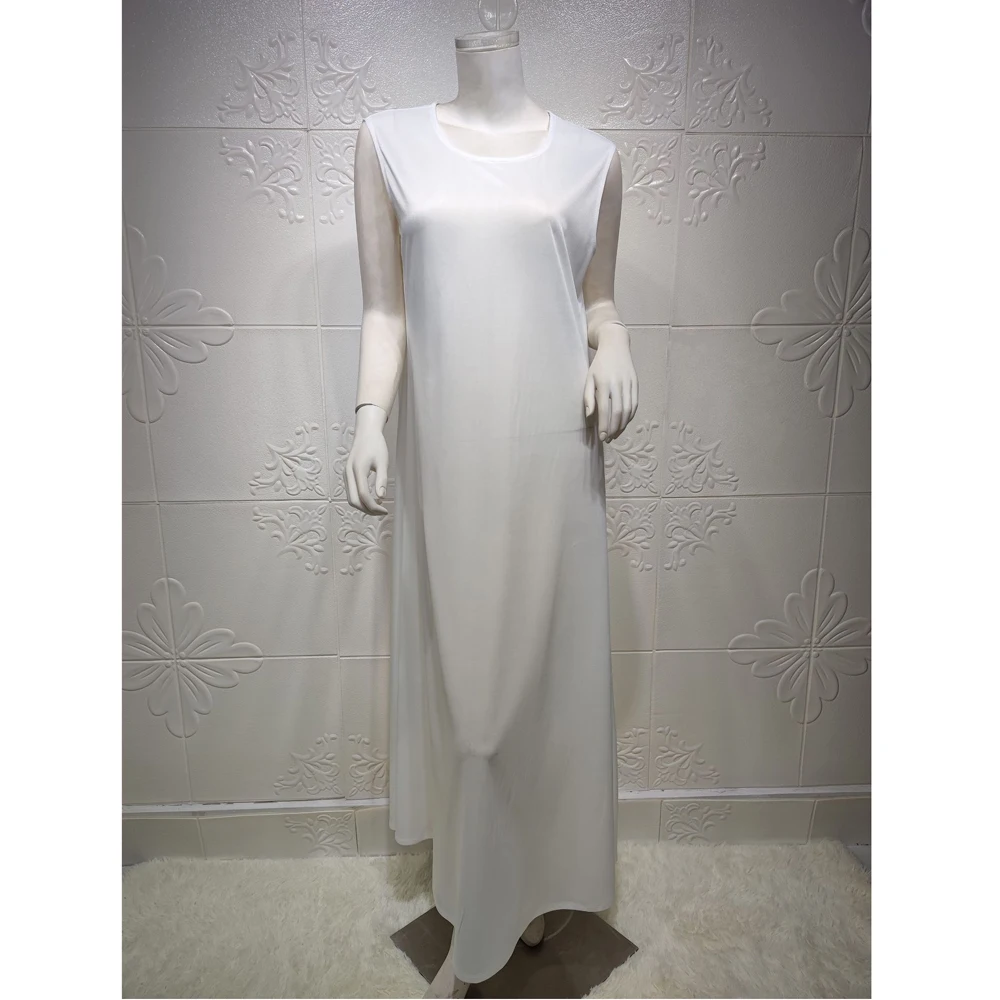

2pcs Dubai Abaya Kaftan Muslim Hijab Dress Women Party Gown Open Kimono Cardigan Maxi Vest Dresses Islamic Clothing Ramadan Eid