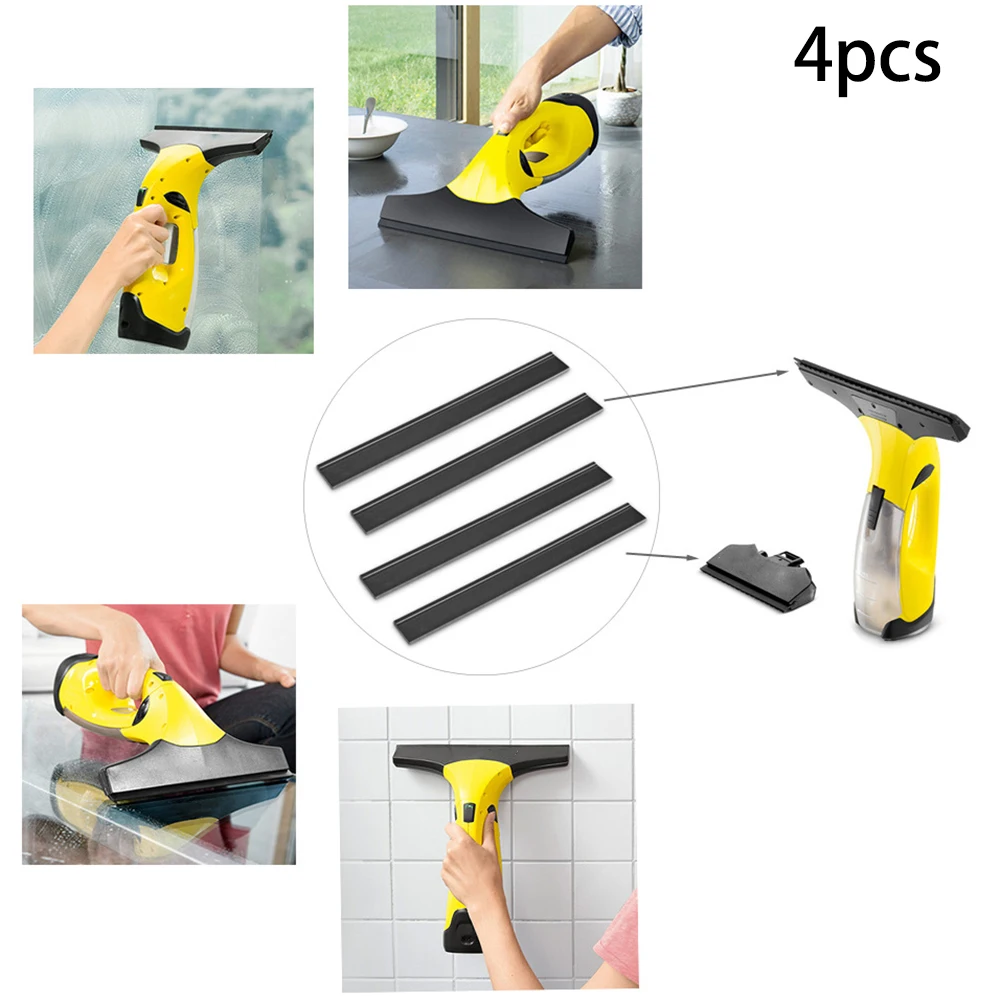 

Blades Scrapers For Karcher WV50 WV2 2.633-005.0 2633005 4 X Vac Vacuum
