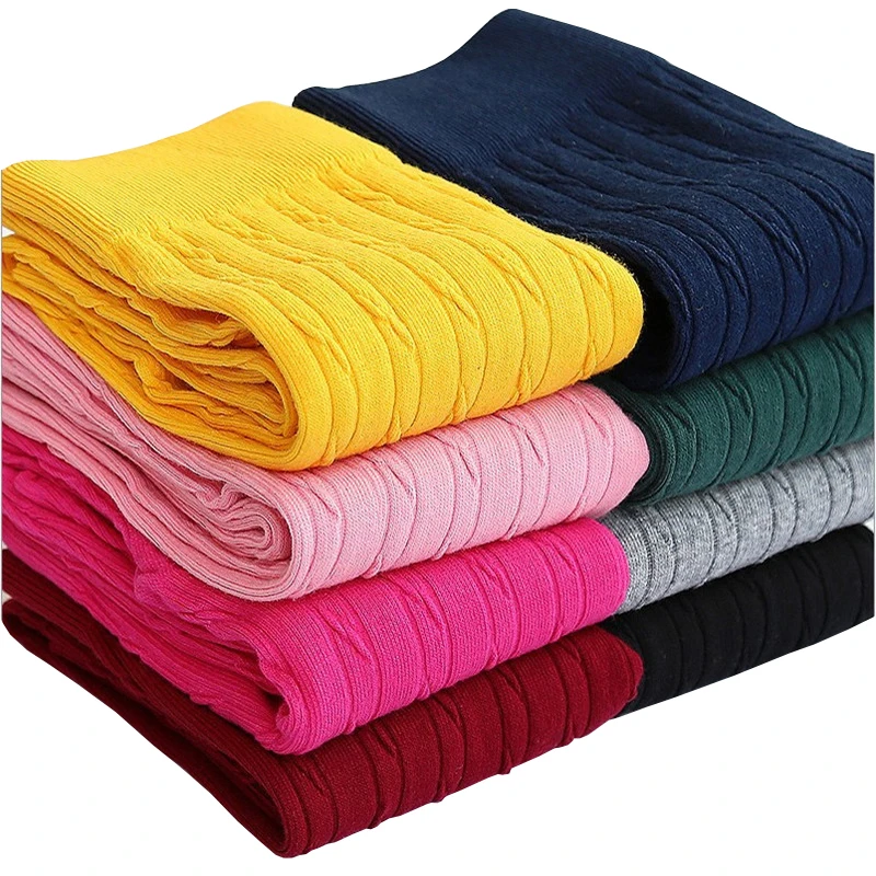 2020 новые детские леггинсы для девочек осенне зимняя вязаная одежда штаны детская