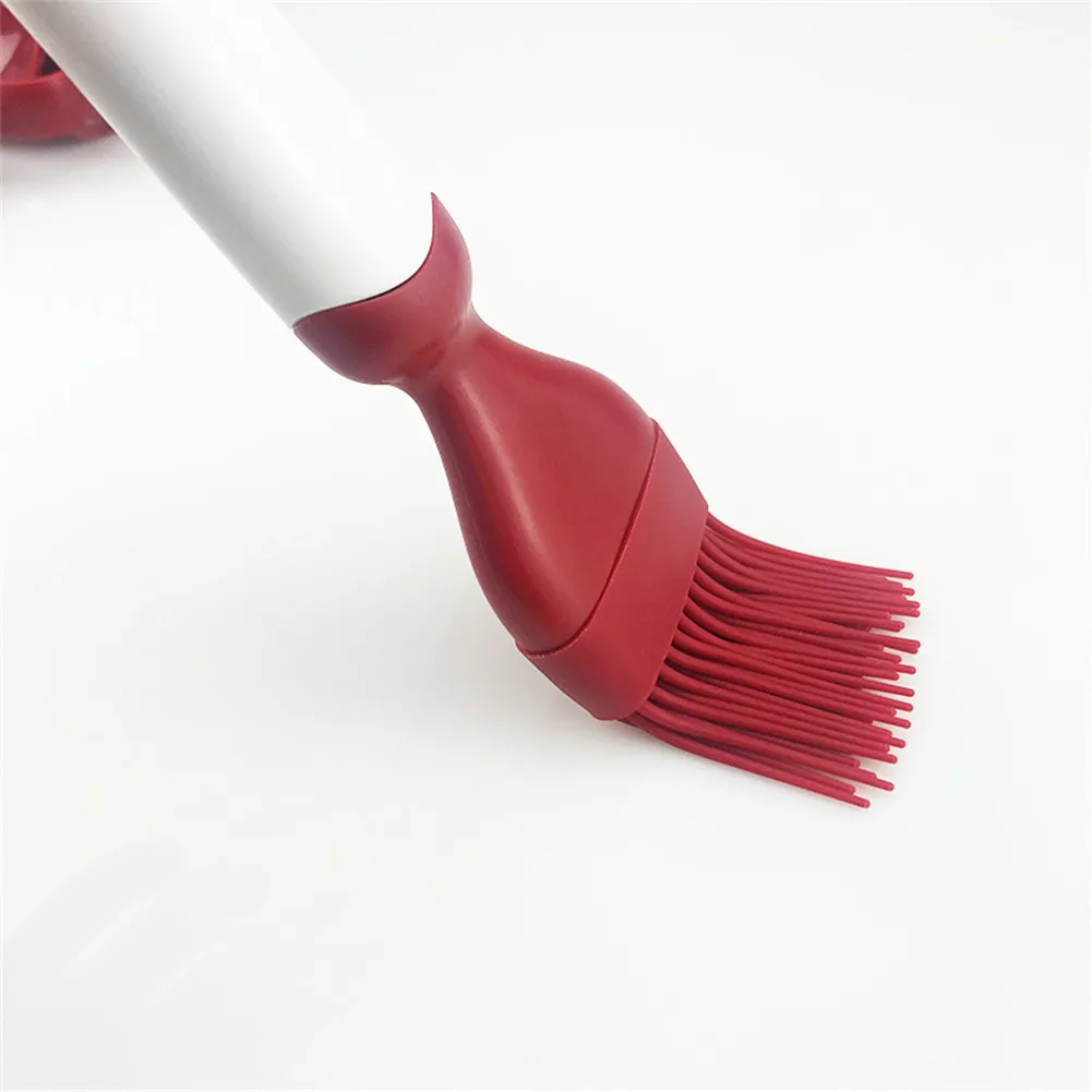 1 шт. кисть для выпечки и мази из силикона для кексов, хлеба, масла, инструменты для выпечки, безопасная кухня, барбекю, 22,5х5 см.