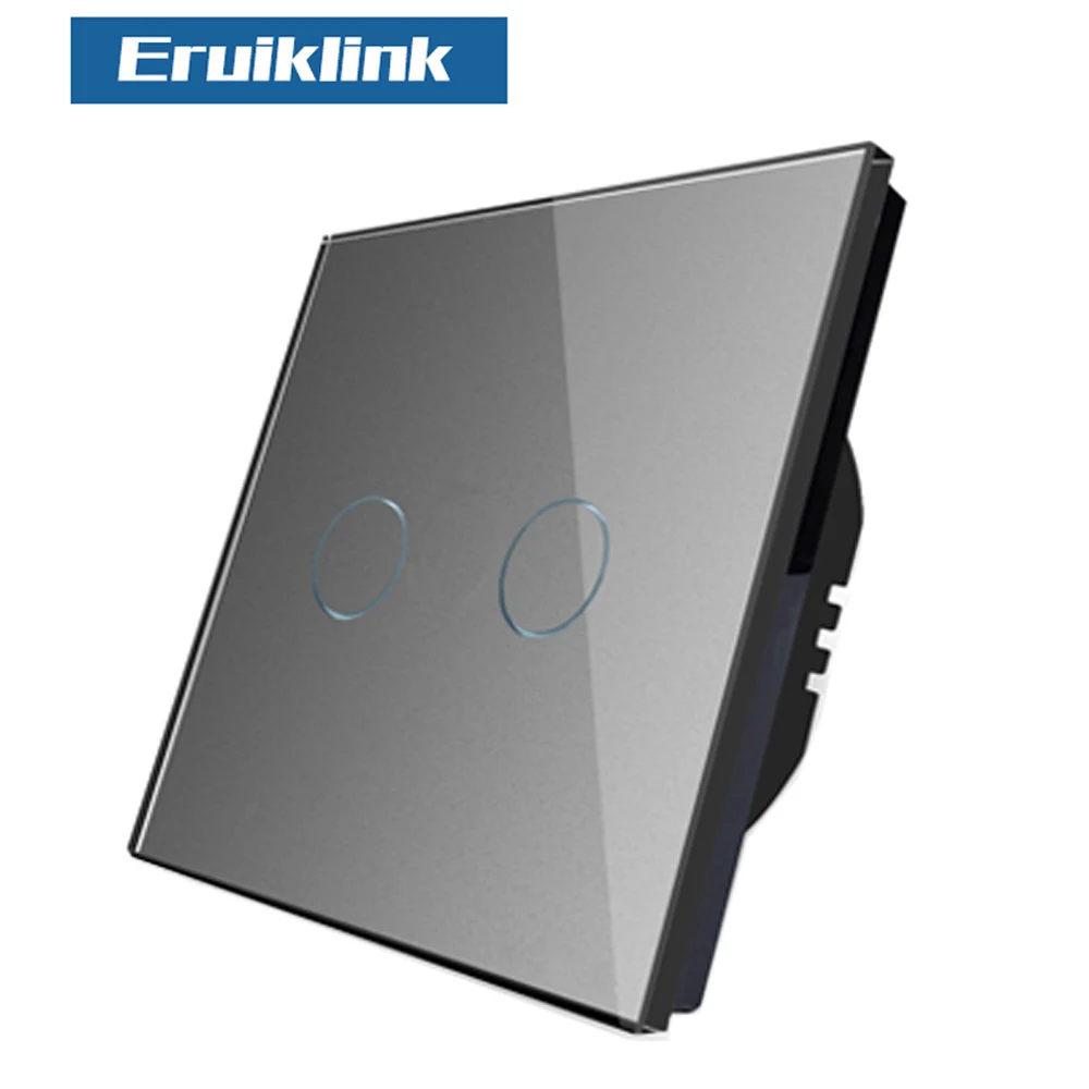 Eruiklink стандарт ЕС/Великобритании переменный ток 110 250 В выключатели света