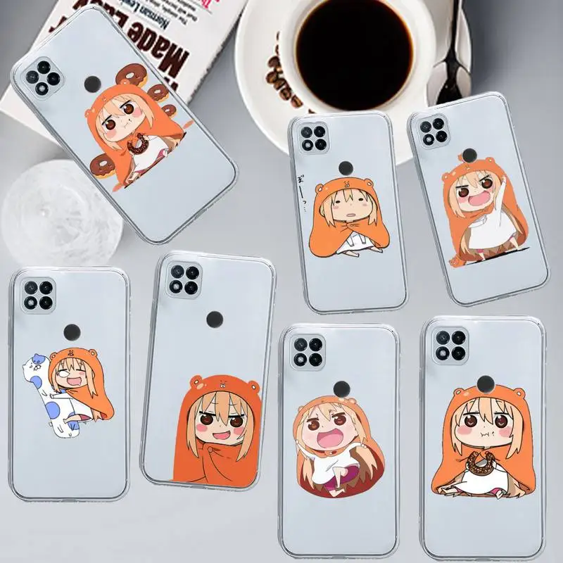 

umaru chan cute cartoon Phone Case Transparent for Xiaomi redmi note x f poco 10 11 9 7 8 3 i t s pro cover shell coque