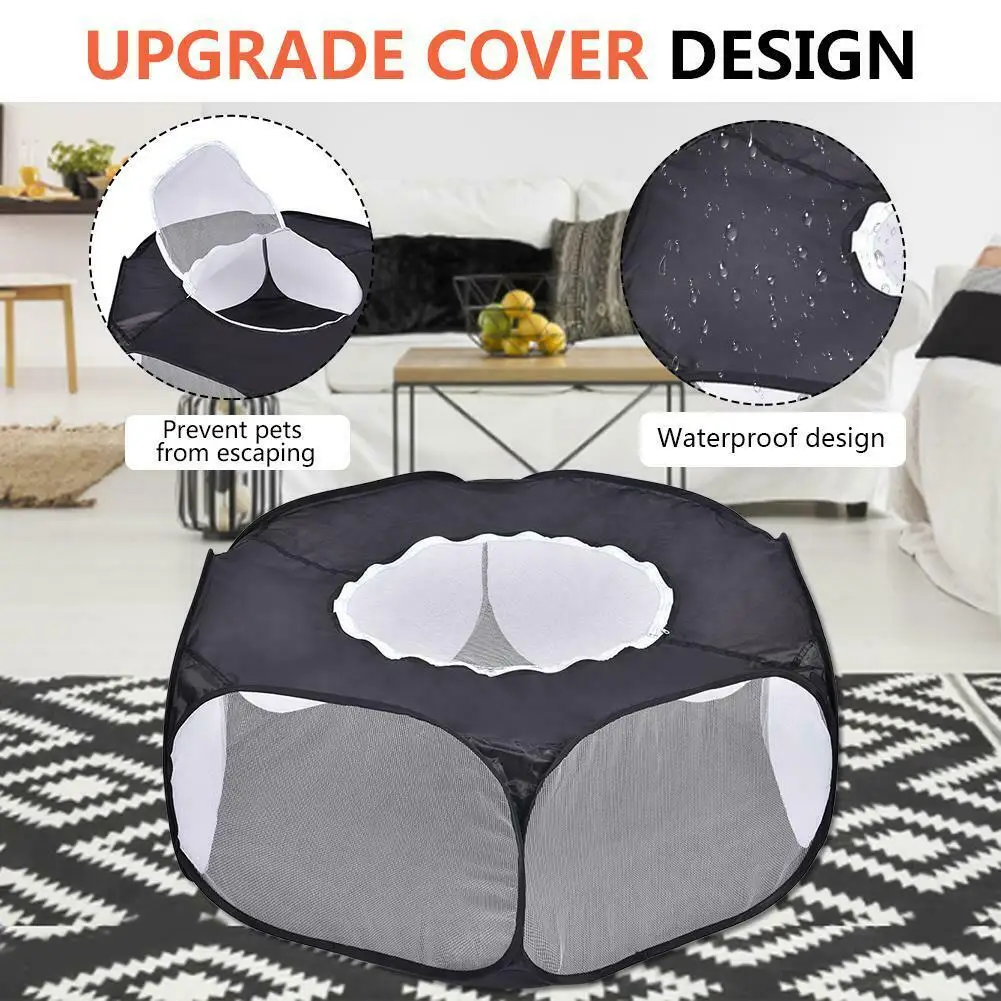 Портативный питомца щенка кошки манеж питомники Крытый открытый маленький