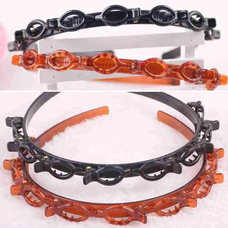 Женская заколка для волос двойная |