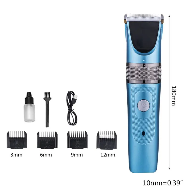 

Dog Clippers Cordless Dog Grooming Clippers Kit Rechargeable Quiet Pet Hair Clippers Trimmer with 7 Dog Grooming Tools