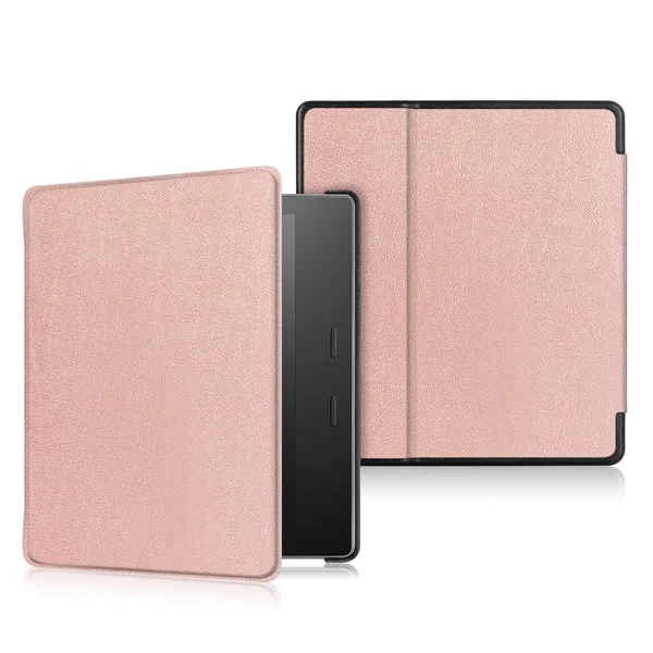 RoseGold Полностью чехол Kindle Oasis Slimshell легкий защитный чехол для 7 дюймов Amazon Kindle Oasis Release 9th 10th Gen - Цвет: RoseGold