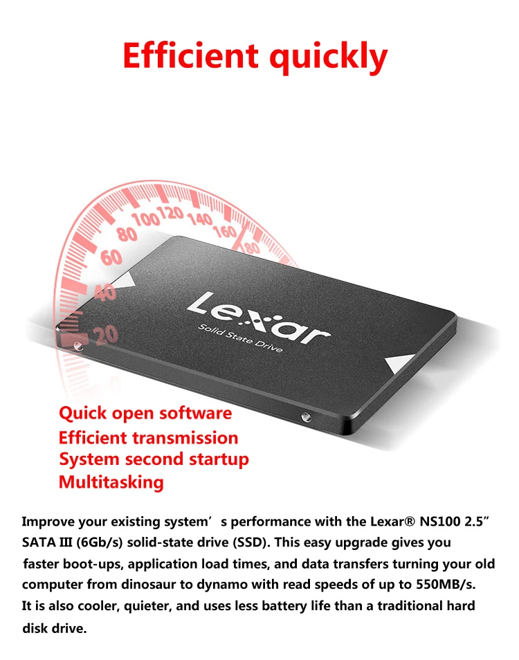 LeXar NL100 SATA SSD 240 ГБ 256 ГБ 512 Гб HD SSD жесткий диск HDD 2,5 жесткий диск SSD SATA 128 ГБ твердотельный накопитель для ноутбука