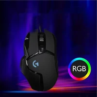 wired mouse ergonomic design g502 wired gaming mechanical mouse rgb gaming anti sweat led backlit practical wired mouse