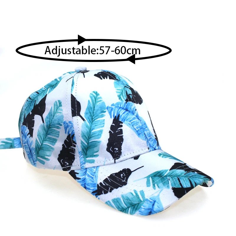 Новые модные 3D печати Пара бейсбольная Кепка унисекс Регулируемая шляпа женская