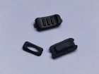 Жесткая и мягкая резиновая Боковая кнопка PTT для Vertex Standard VX228, VX231, VX351, VX354, аксессуары для рации, 1 комплект