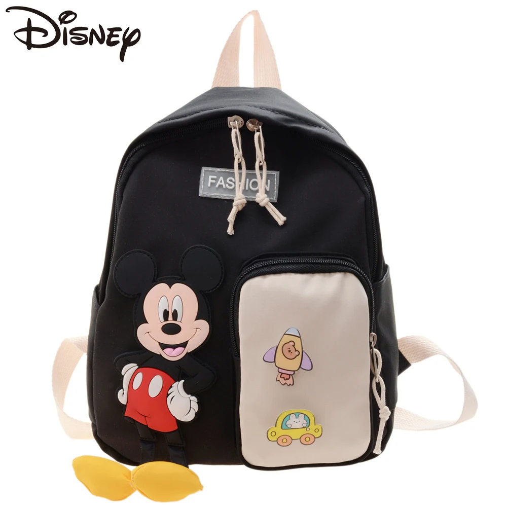 Детский рюкзак Disney милый школьный ранец с мультяшным Микки Маусом для детского