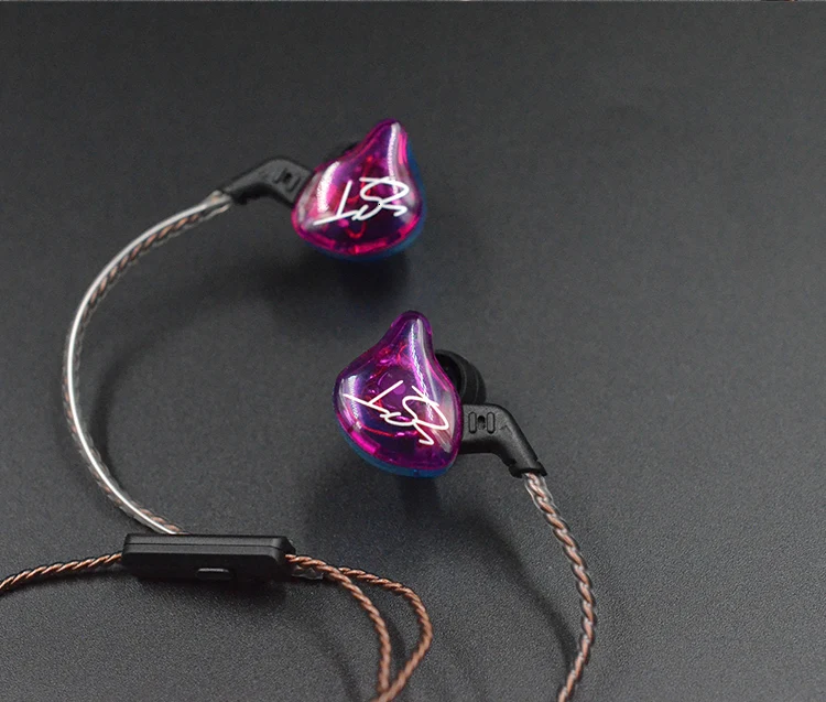 KZ ZS10 ZST ZS3 кабель высокой чистоты бескислородной меди витой кабель обновления 2pin кабель для V90 BA5 KZ ZSX blon bl-03
