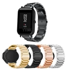 Металлический ремешок для Amazfit GTS22eGTS2 MiniGTR 42 мм47 ммGTR22estratos 23, спортивный браслет для часов, Amazfit ремешок bip