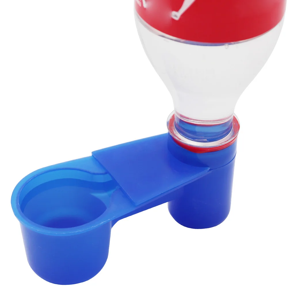 

Поилка пластиковая для домашних животных, поилка для птиц, 12 шт., бутылочка для воды, чашка для кошек, цыплят, голубей, Budgie, популярная для цып...