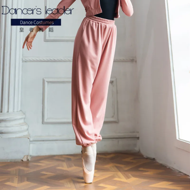 

Ballet Dance Pants Female Adult Bloomers Loose Feet Dancing Wide-legged Leotards Yoga Practice Pants Outdoor Pants