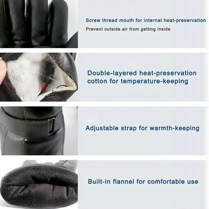 Оптовая продажа перчатки из искусственной кожи с электрическим подогревом