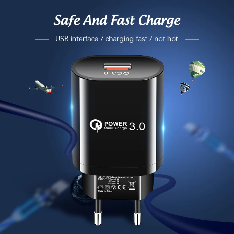 Быстрое зарядное устройство QC 3 0 USB и кабель для передачи данных типа C Samsung Galaxy J7 Neo