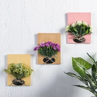 wall hung bouquet wall decoration simulation flower decoration ornaments living room bedroom dining room wall wood crafts