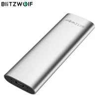 blitzwolf ssd 256gb 512gb usb 3 1 gen 1 high speed hard drive with type c port portable solid state disk support otg for mobile