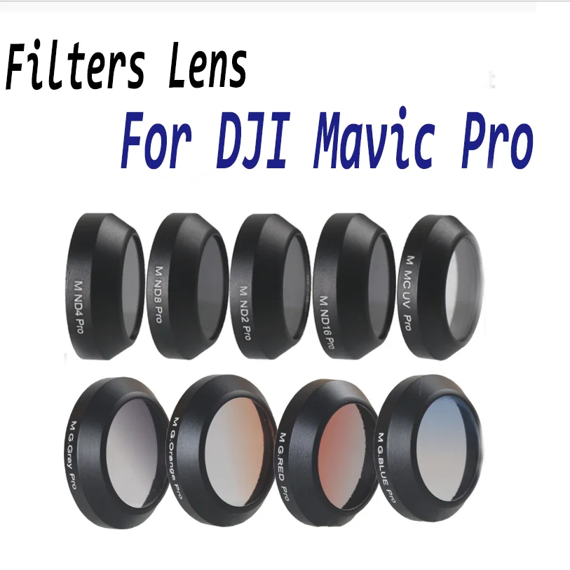 Filtros de Dron para Dji Mavic Pro, filtro ND CPL, conjunto de filtros polares para Mavic profesional M Star, Protector de filtro de Dron de Color