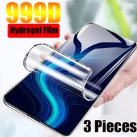 3pcs full cover hydrogel film for oneplus 9 pro nord n100 n10 9r silicone tpu screen protector oneplus 7 7t 8 9 pro 8t 5t 7 6