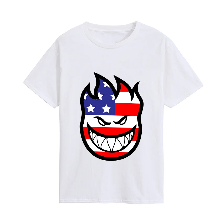 

Футболка Летняя хлопковая с коротким рукавом и круглым вырезом