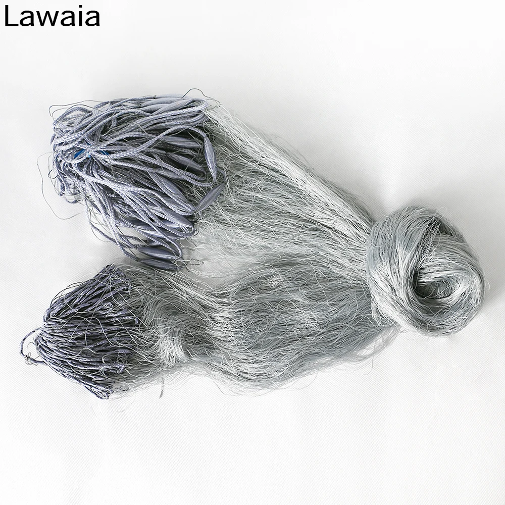 Lawaia многонитевая рыболовная сеть длиной 30 м 3 слойная финская Складная