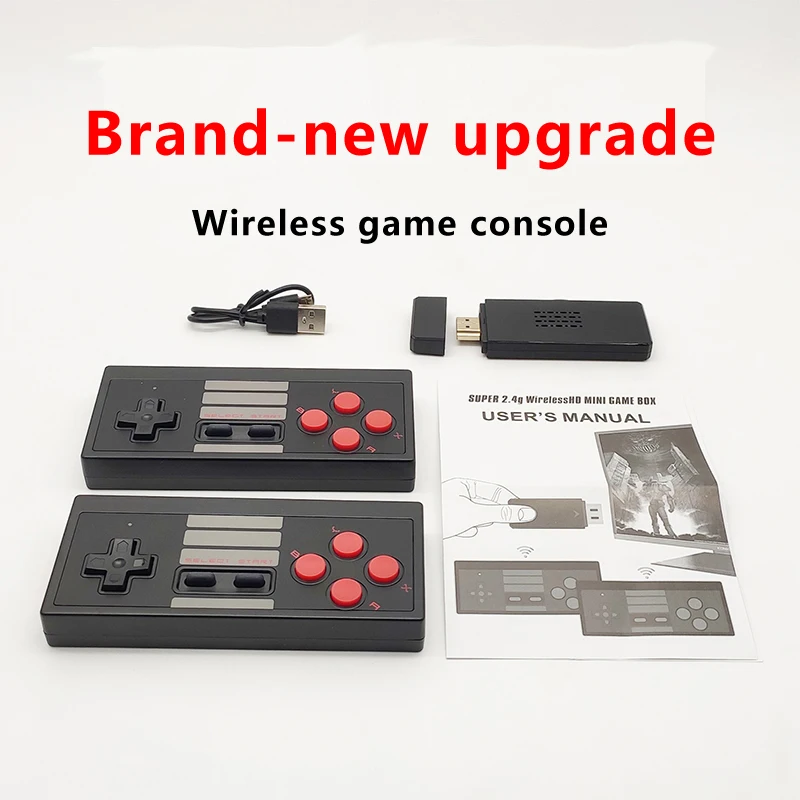 2 4g Классическая ностальгическая игровая консоль с AV HD выходом встроенная 620 игр 8