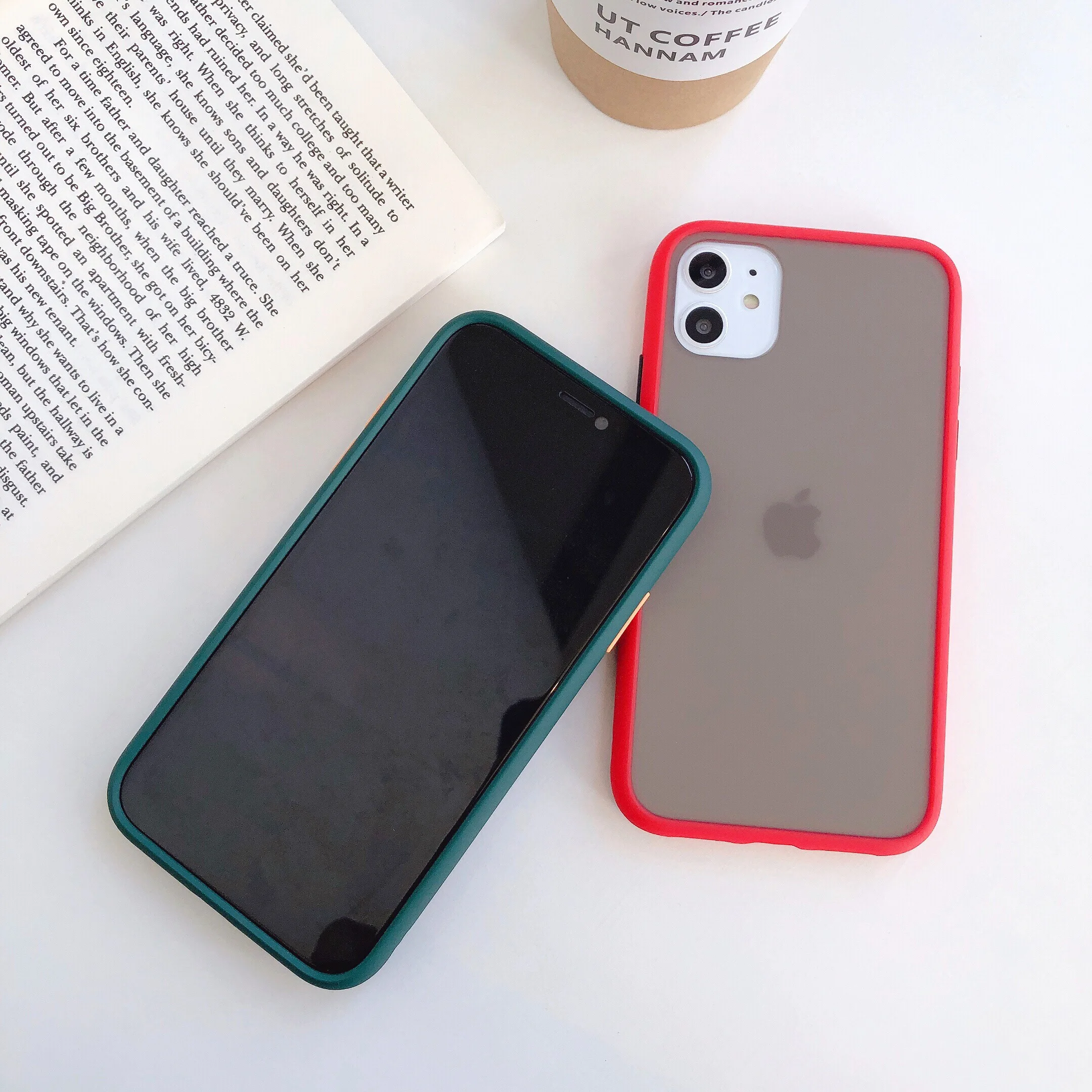 

Camera Lens Protection Phone Case For iPhone 11 Pro Max XR X Xs Max 7 8 6 6s Plus SE2020 Matte Translucent Hard PC Cover Cases