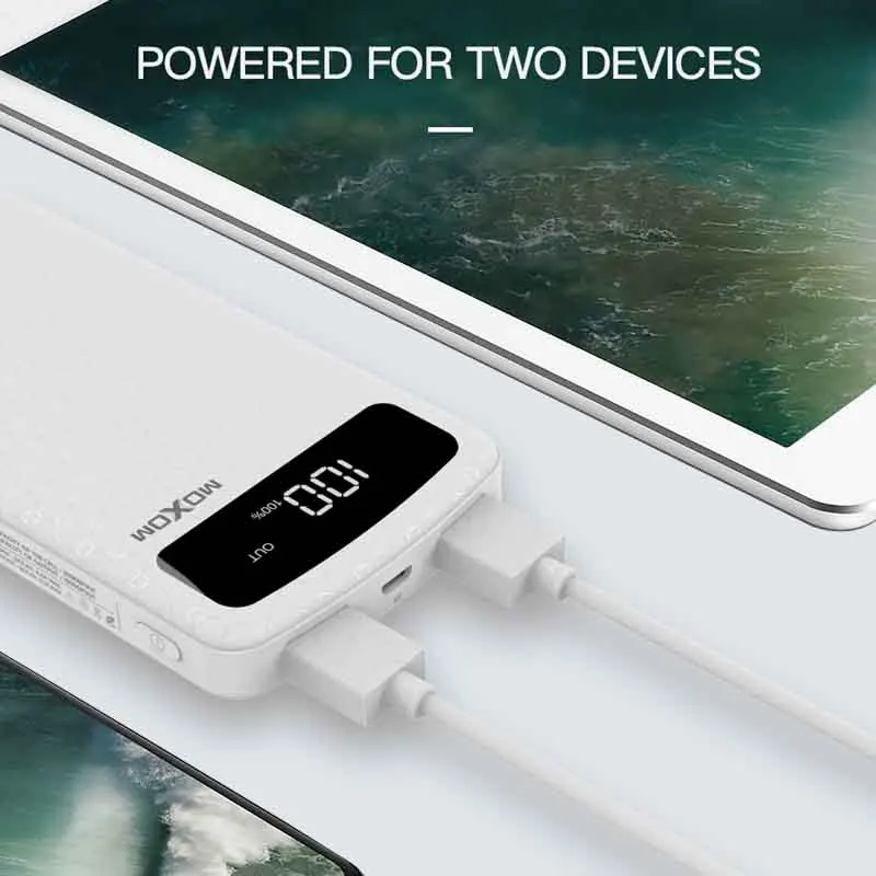 Внешний аккумулятор MOXOM на 20000 мА · ч с USB-портом | Мобильные телефоны и аксессуары