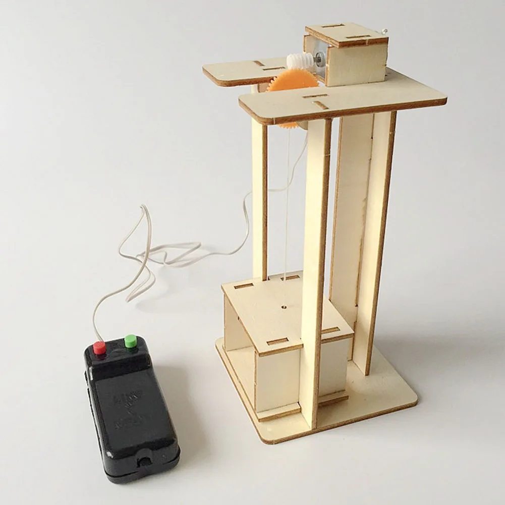 

Подарок научные студенты DIY Лифт обучение раньше Детская обучающая игрушка раздвижная Модель Набор