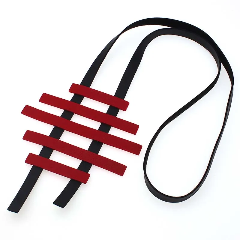 Кожаные ожерелья подвески Женские Ювелирные изделия кожаные чокеры для женщин