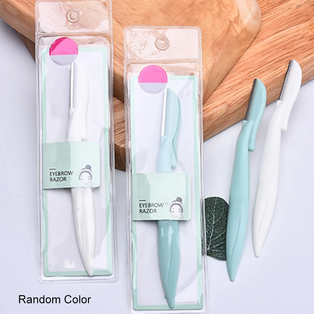 Цветные бритвы для бровей женское средство удаления волос на лице триммеры