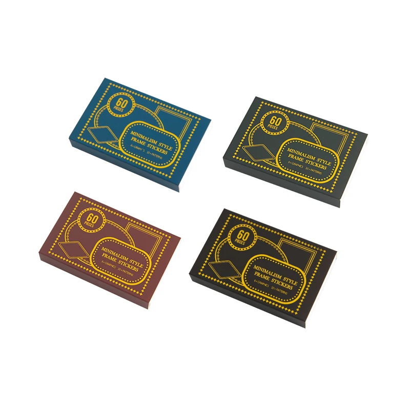 Классический в ретро стиле записываемая запечатывающая Наклейка Мини украшение