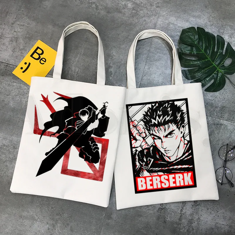 

Berserk кишки манга фехтовальщик гатсу жертвоприношение Zodd женская элегантная Холщовая Сумка сумки на плечо повседневные хозяйственные сумки...