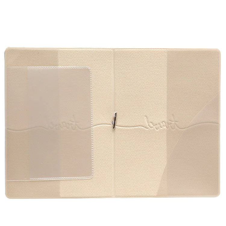 

eTya Casual Passport Holder Wallet Unisex Pu PVC Business Card Holder Purse For Women Men Travel Passport Cover On The Passport