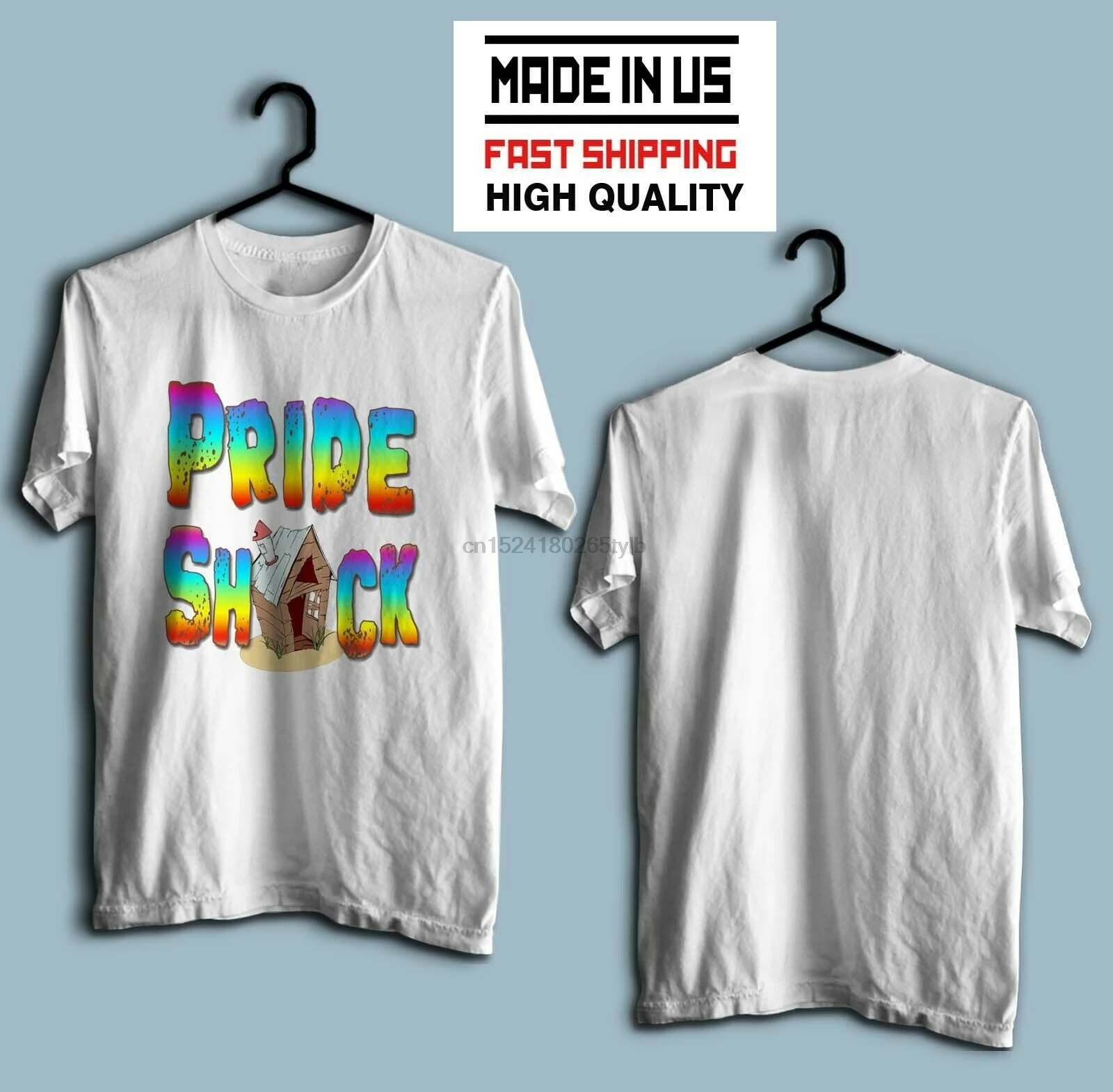 Pride Shack. T-Shirt Short Slevee size S-2XL | Мужская одежда