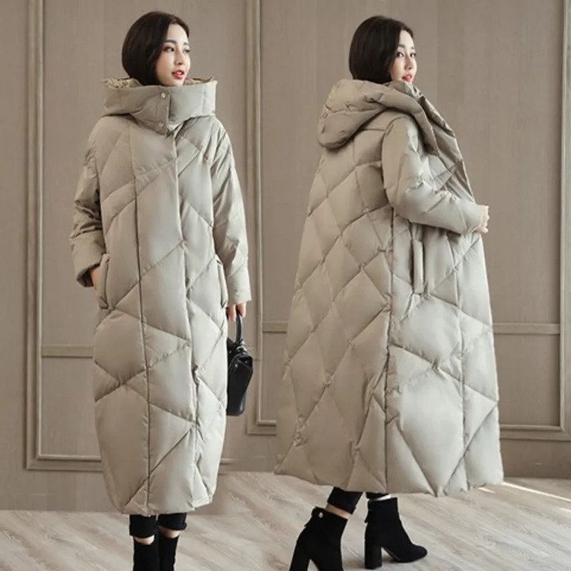 2019 размера плюс верхняя одежда толстая Корейская винтажная с хлопковой