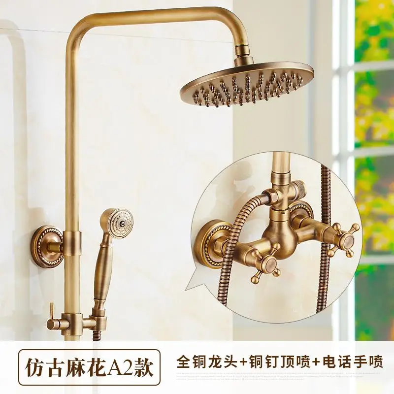 Насадка для душа 8 дюймовый набор из смесителя с дождевой насадкой ручной