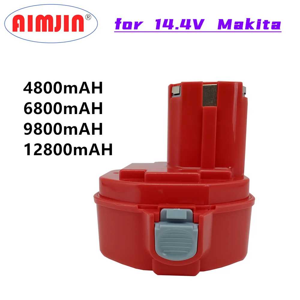 

14.4 Volt 4.8/6.8/9.8/12.8Ah NI-CD Power Tool Battery for MAKITA 14.4V Battery PA14,1422,1420,192600-1, 6281D,6280D