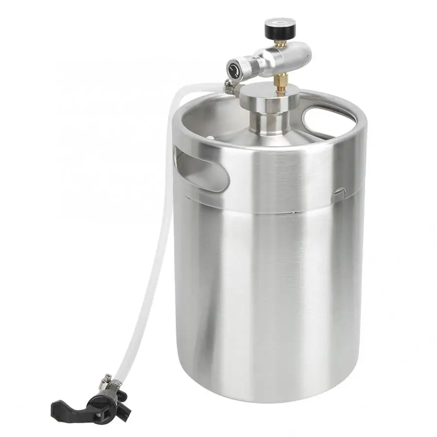 5L 304 нержавеющая сталь пивная бутылка инструменты для домашнего пивоварения