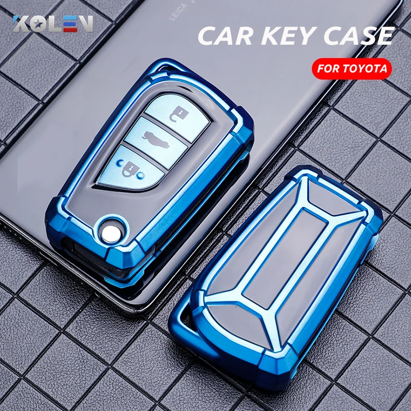 Мягкий ТПУ чехол для автомобильного ключа с дистанционным управлением Чехол
