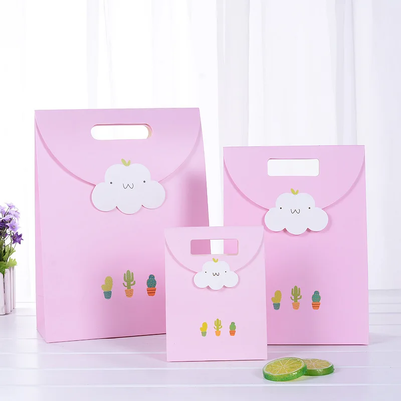 Новые милые чехлы с откидной крышкой в форме облака подарочные сумки сделай сам