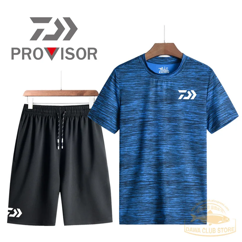 Летняя одежда Daiwa для рыбалки шелковая быстросохнущая спортивная Lce дышащий